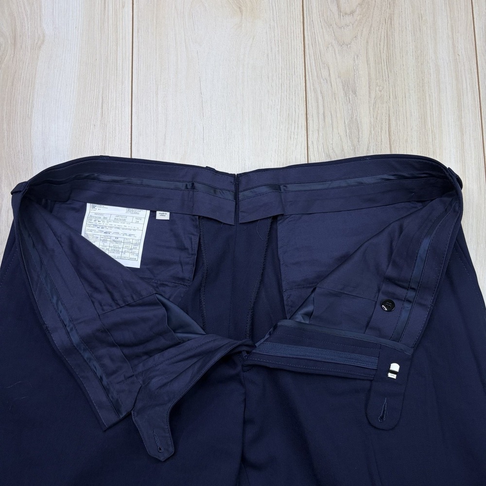 Suitsupply F. LLI CERRUTI iTRAVEL Lightweight Wool Dress Pants Mens 38x31 Blue - Picture 7 of 16